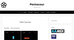 Desktop Screenshot of pentacour.com